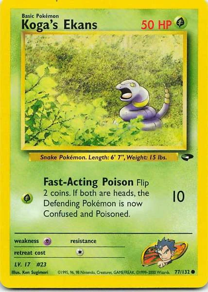 Koga's Ekans - Gym Challenge #77