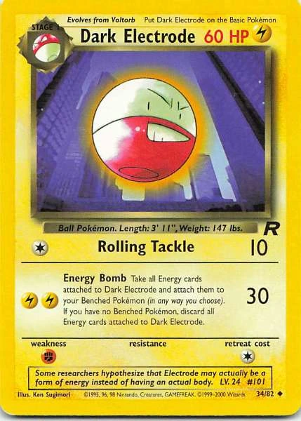 Dark Electrode - Team Rocket #34