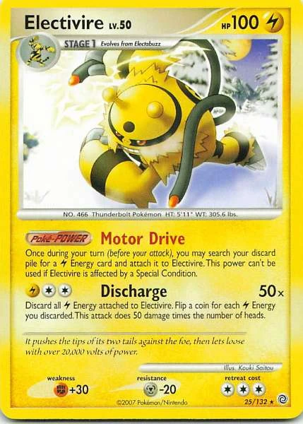Electivire - Secret Wonders #25