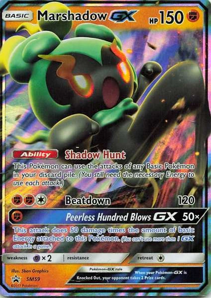 Marshadow GX - SM Black Star Promos #SM59