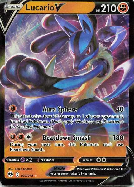 Lucario V - Champion's Path #27