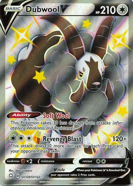 Dubwool V - Shining Fates #SV120