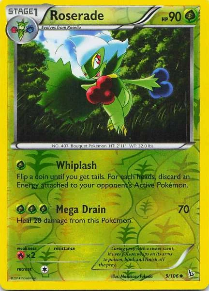 Roserade - Space-Time Smackdown #009