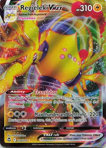 Regieleki VMAX - Silver Tempest #058