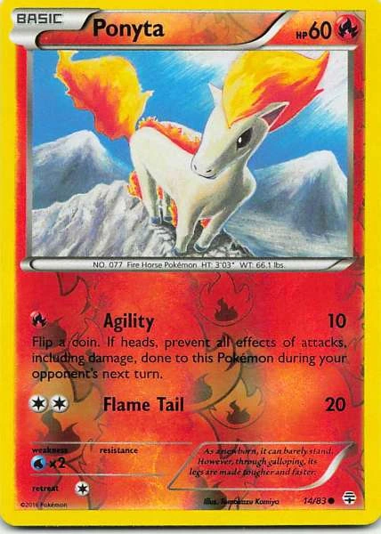 Ponyta - Flashfire #14