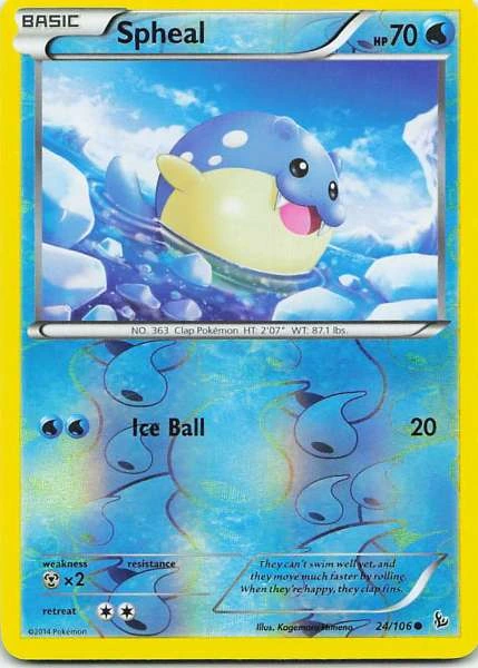 Spheal - Flashfire #24