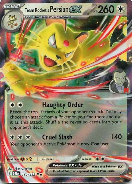 Team Rocket's Persian ex - Destined Rivals #150