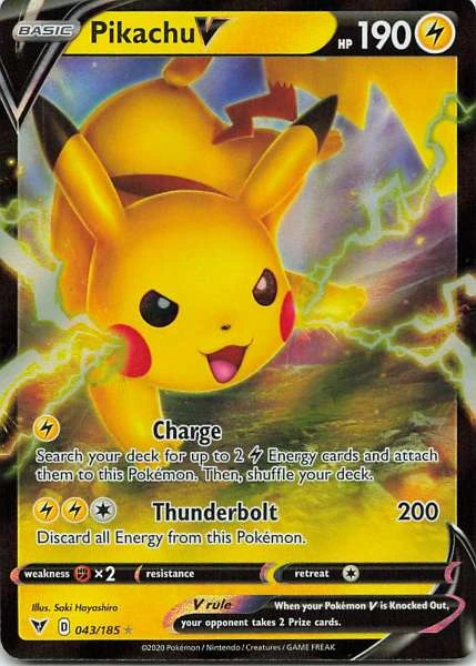 Pikachu V - Vivid Voltage #43