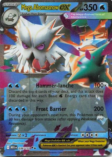 Mega Abomasnow ex - Mega Evolution #036