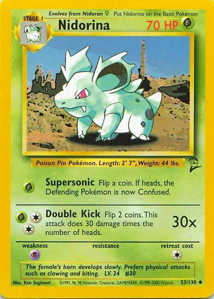 Nidorina - Base Set 2 #53