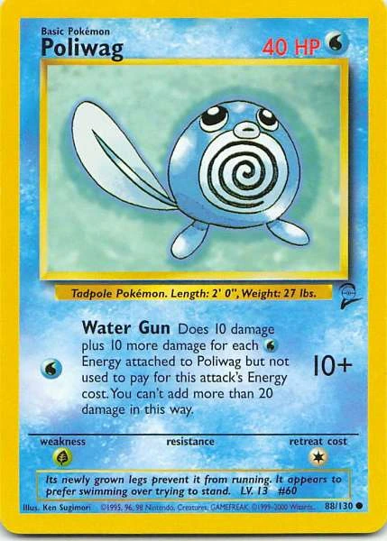 Poliwag - Base Set 2 #88