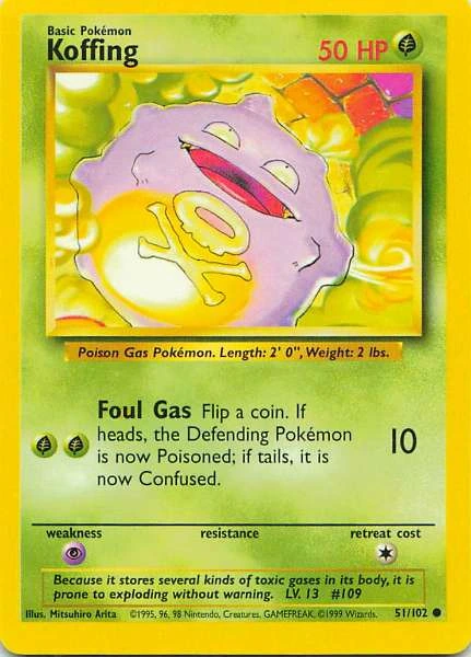Koffing - Base Set #51