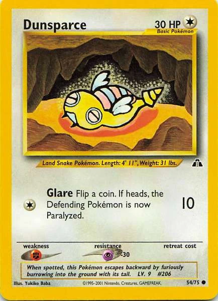 Dunsparce - Neo Discovery #54