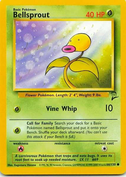 Bellsprout - Base Set 2 #66