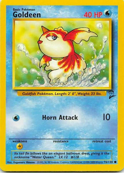 Goldeen - Base Set 2 #76