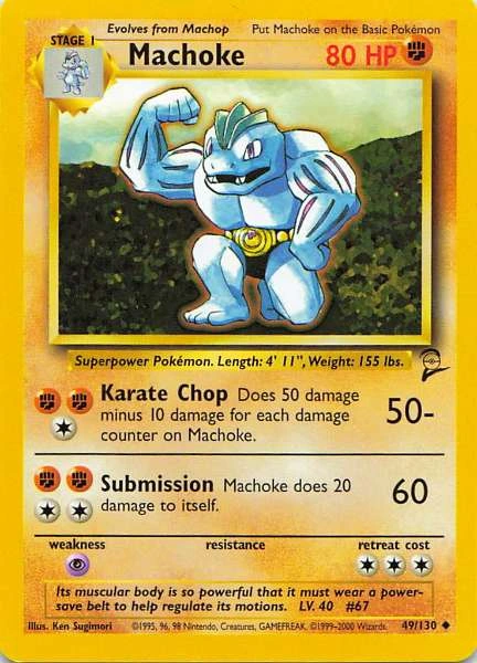 Machoke - Base Set 2 #49