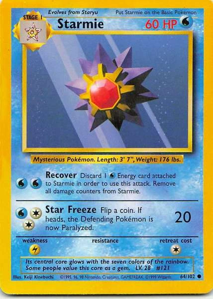 Starmie - Base Set #64