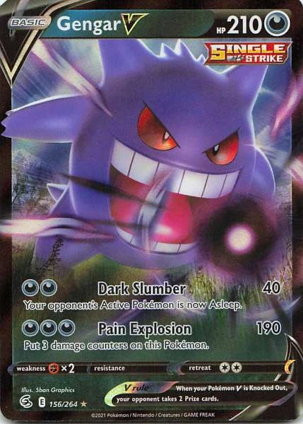 Gengar V - Fusion Strike #156