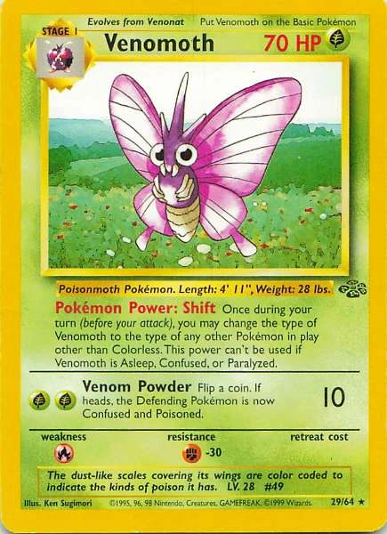 Venomoth - Jungle #29