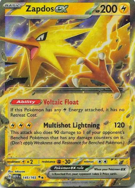 Zapdos ex - 151 #145