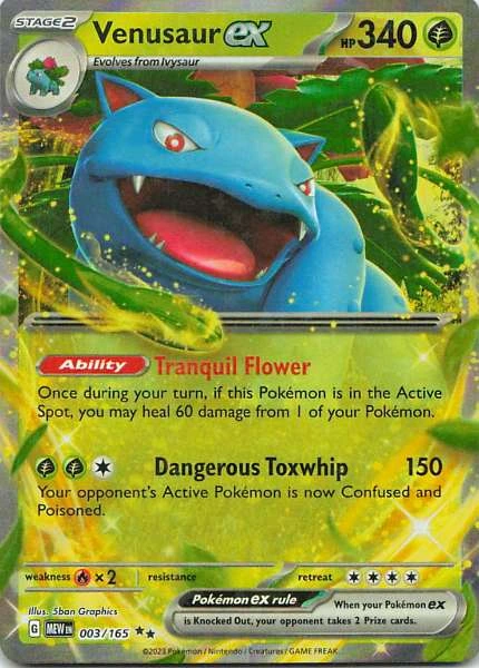 Venusaur ex - 151 #003