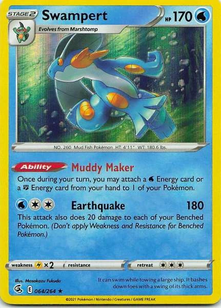 Swampert - Fusion Strike #64