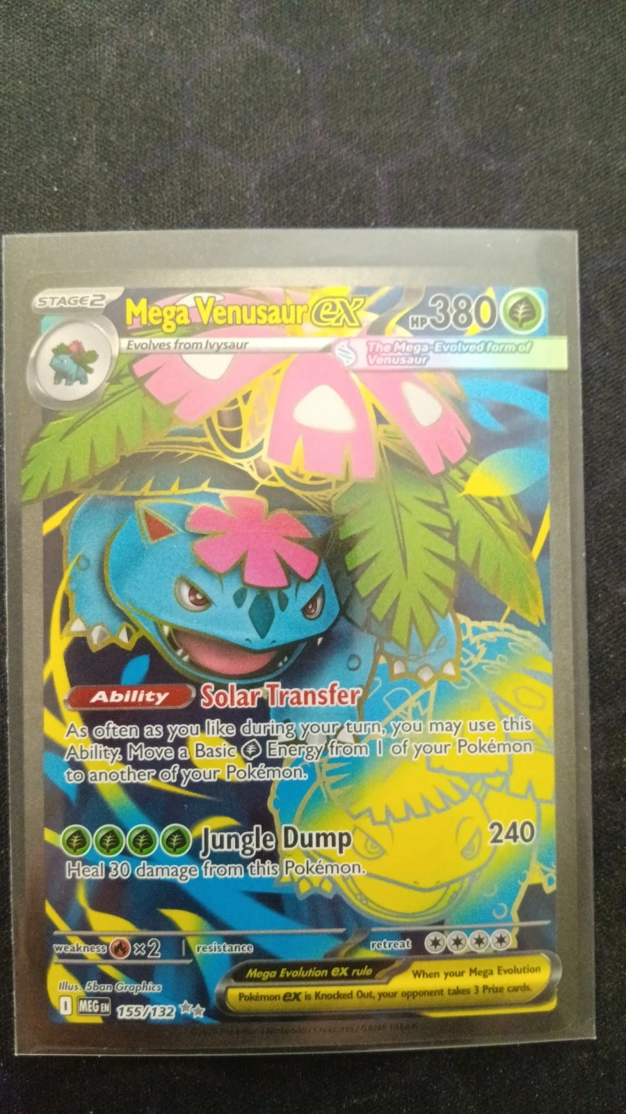 Mega Venusaur EX 155/132 (Full Art Ultra Rare)
