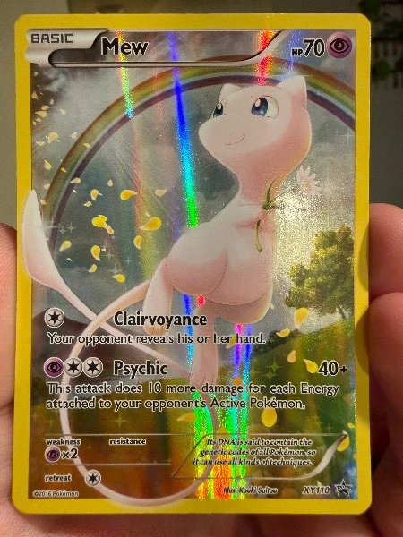 Mew - XY Black Star Promos #XY110