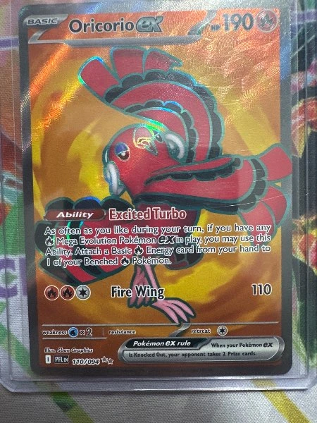 Oricorio ex - Phantasmal Flames #110