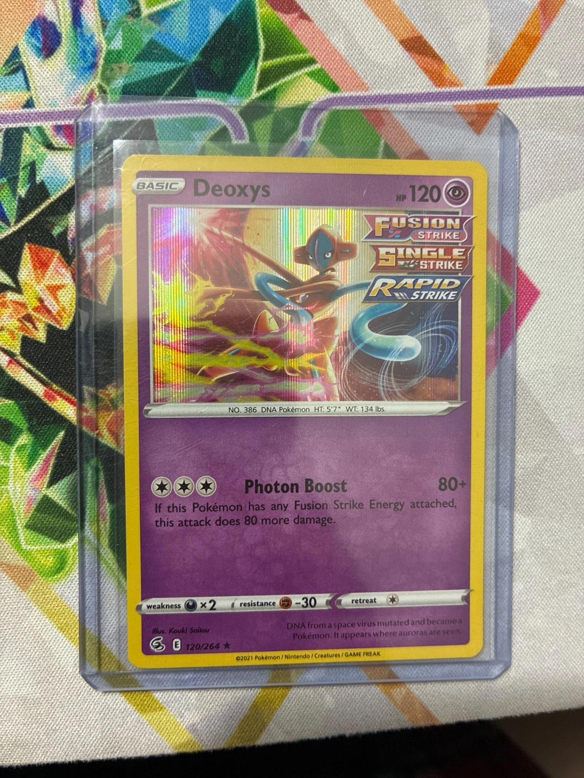 Deoxys - Fusion Strike #120