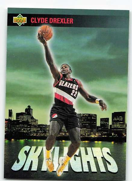 Clyde Drexler - 1993-94 Upper Deck Skylights #473