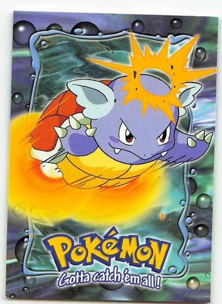 Wartortle - Topps Pokemon Trading Cards #E8 of 12