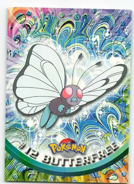 Butterfree - Topps ##12