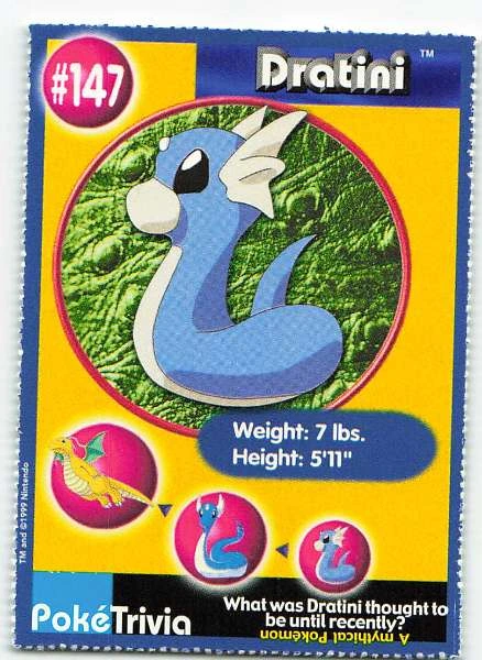 Dratini - Pokemon Trivia #147