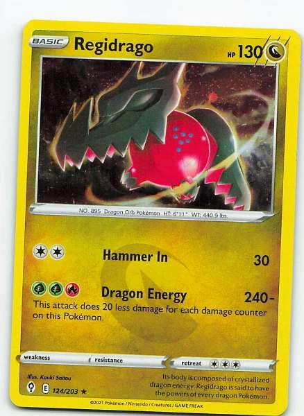 Regidrago Holo - Evolving Skies #124/203