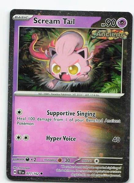 Scream Tail - TEMPORAL FORCES #077/162