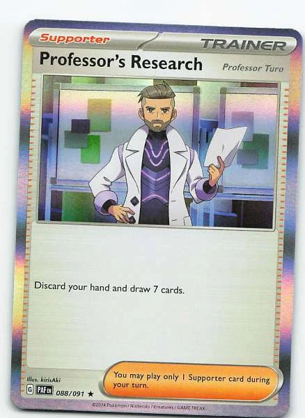 Professor's Research - Paldean Fates #088/091