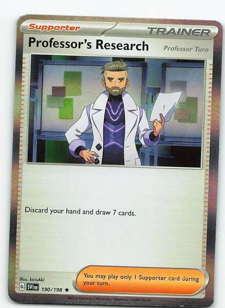 Professor's Research - Scarlet & Violet #190/198