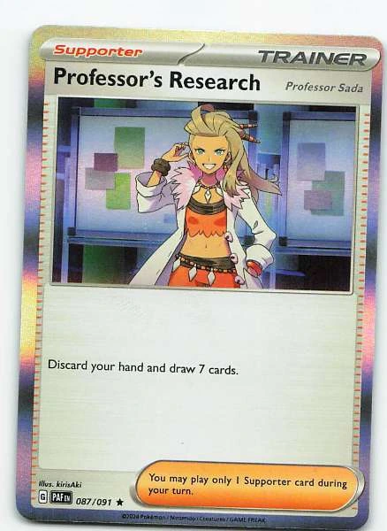 Professor's Research - Paldean Fates #087/091