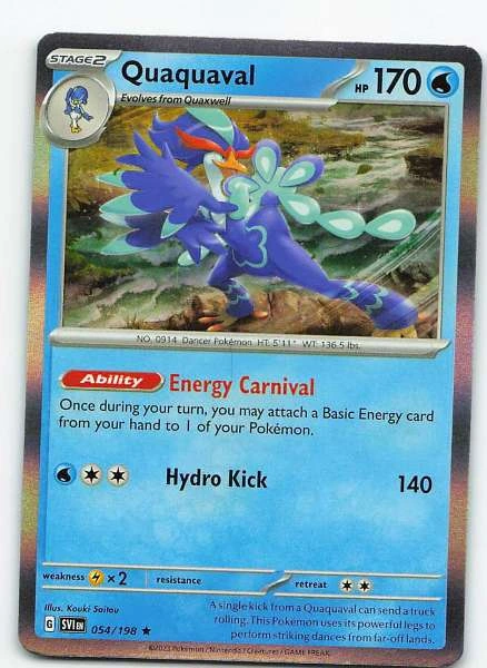Quaquaval Holo - Scarlet & Violet #054/198