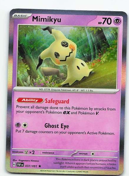 Mimikyu - Paldea Evolved #037/091