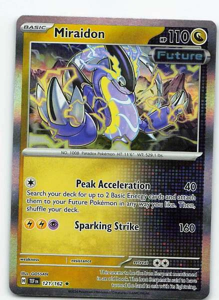 Miraidon Holo - Temporal Forces #121/162