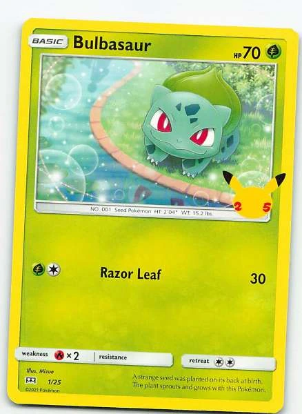 Bulbasaur - Celebrations #1/25