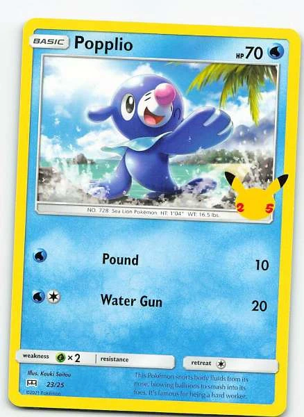 Popplio - Celebrations #23/25