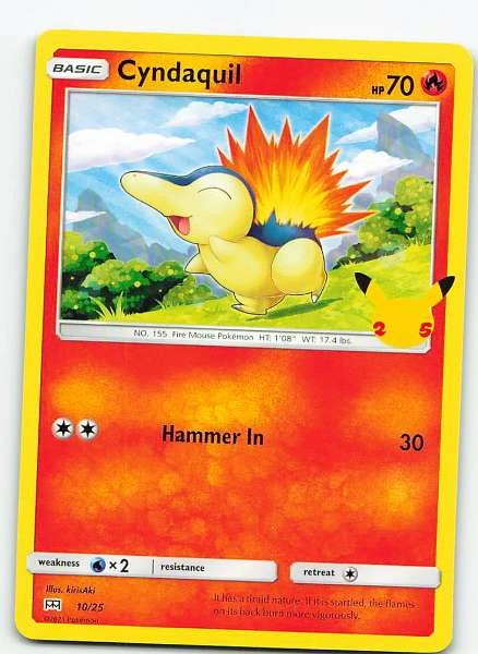 Cyndaquil - Celebrations #10/25
