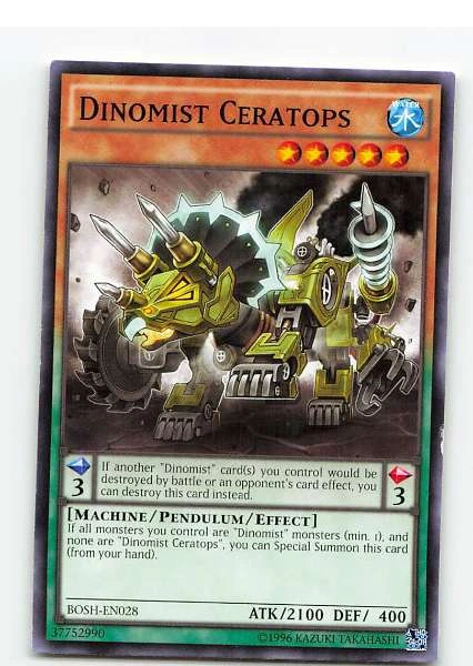 Dinomist Ceratops - Breakers of Shadow #BOSH-EN028