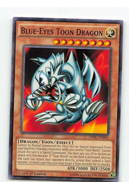 Blue-Eyes Toon Dragon 1st Edition - DPBC-EN043 #DPBC-EN043