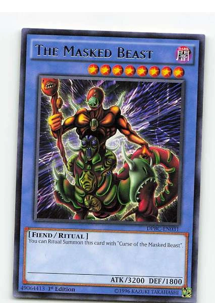 The Masked Beast 1st Edition - Duelist Pack Battle City #DPBC-EN031