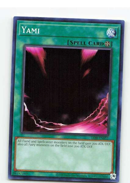 Yami - Legend of Blue Eyes White Dragon #LOB-EN051