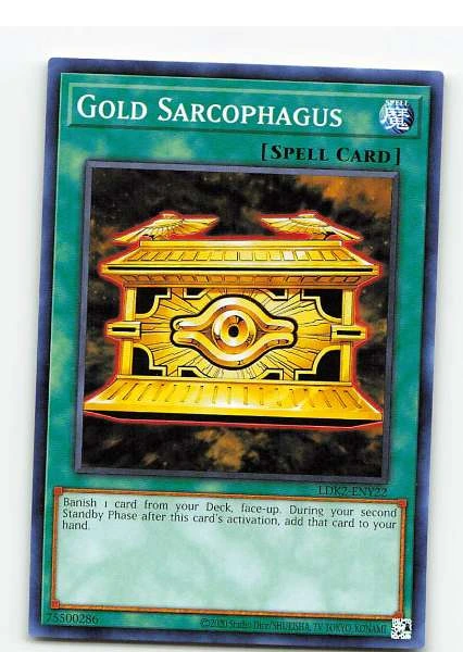 Gold Sarcophagus #LDK2-ENV22